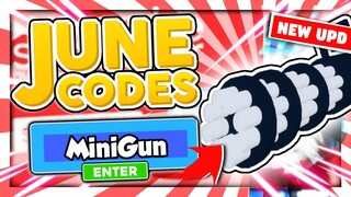 New "MiniGun Update Working Codes 2021 in Roblox Youtube Simulator