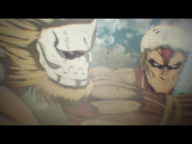 進撃の巨人 The Final Season 顎 車力 鎧 獣 戦闘 登場シーン Bilibili