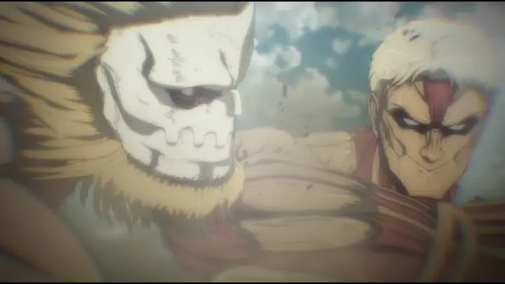 進撃の巨人 The Final Season 顎 車力 鎧 獣 戦闘 登場シーン Bilibili