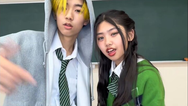 【PG】Thử thách nhảy nhóm Xanh "giống JENNIE" 😎 trong mắt chỉ có quyết tâm làm bùng nổ cả lớp