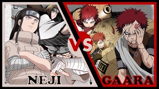 Neji vs Gaara