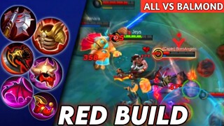 When Your Core is weak.. Use this Balmond Red Build! Unli Heal Build | Balmond Best Build 2021 MLBB