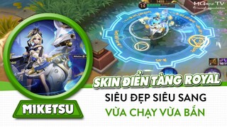 Onmyoji Arena | Review skin Điển Tàng Royal Miketsu - Lúa, siêu đẹp siêu sang