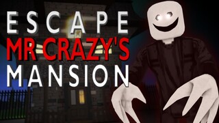 Escape Mr Crazy's Mansion! [Hard - Walkthrough] | ROBLOX