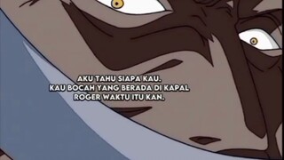 diam jadi badut, bergerak jadi kaisar laut