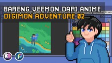 Bareng Veemon Dari Anime Digimon Adventure 02