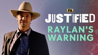 Raylan's Final Warning - Scene | Justified | FX