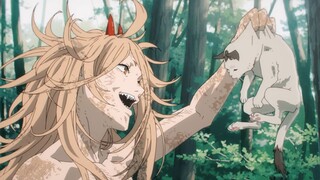 "Namaku Pawa! Dia imut dan imut, dia budak kucing~" [ Chainsaw Man ]