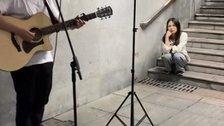 In the underground passage at midnight, a rendition of “Too Bad It’s Not You” reduced a young lady t