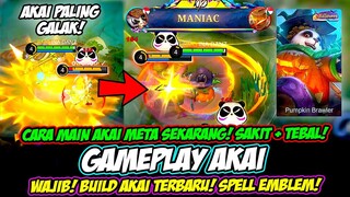 GAMEPLAY AKAI SKIN HALLOWEEN❗COMBO AKAI JUNGLE & BUILD AKAI TERSAKIT DAN TERKUAT❗TUTORIAL AKAI HYPER