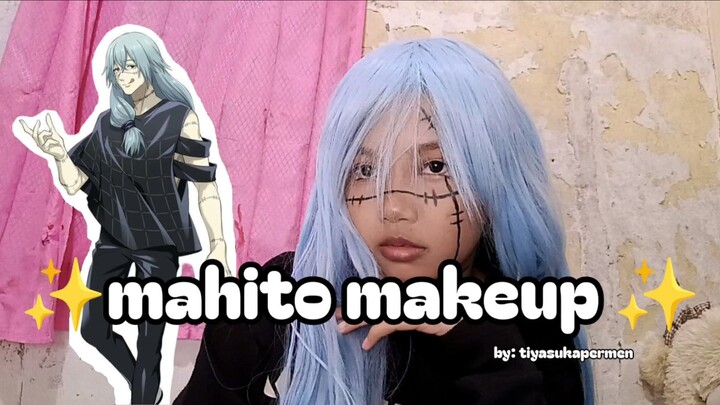 「✨ Mahito makeup tutorial ✨」by Tiya