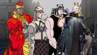 [Arknights xjojo] Hợp đồng khủng hoảng ba vị thần ảo