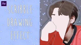 ae tutorial - drawing + scribble effect ☆