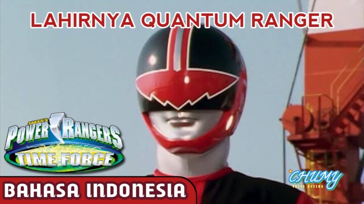 [DUB BAHASA INDONESIA] Kemunculan Pertama Quantum Ranger - Power Ranger Time Force Fandub Indonesia
