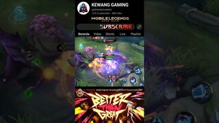 KETIKA BANTUAN TEPAT SASARAN #mobilelegends #jonson #mlbb #shorts