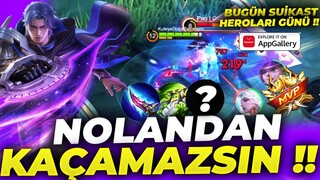 NOLANDAN KAÇAMAZSIN !! BUGÜN SUİ ÇARLARLA WİN SERİSİ GÜNÜ Jin - Mobile Legends