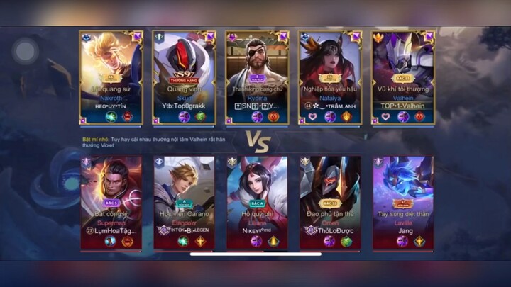 “Hello anh em lại là mình đây” #lienquanmobile #Valhein