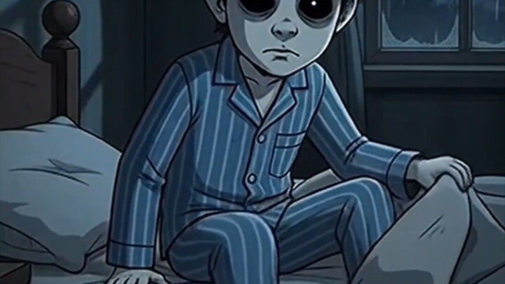 He Was Sleeping Alone... But SomethingWas Watching Him 😱| Horror Animation