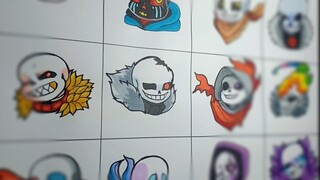 ICON AU SANS Draw Very Easy Cách vẽ icon sans cực hay và dễ