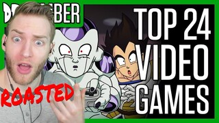 I GOT ABSOLUTELY ROASTED!!! Reacting to "Dbcember Top 24 Dragon Ball Video Games"