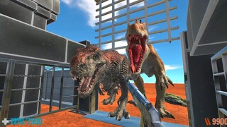 All Units Attack Military Base on Mars. Animal Revolt Battle Simulator