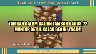 MINECRAFT - TAMBAH DALAM TAMBAH NIKMAT INI LOOTINGAN