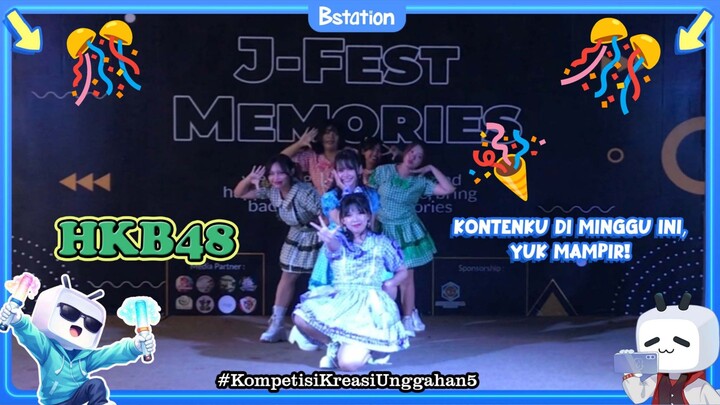 Penampilan HKB48 di event J-Fest Memories Banjarmasin