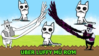 The Battle Cat WOAH MÈO UBER LUFFY MŨ RƠM TECOLUGA TIẾN HÓA TESALAN PASALAN  - TOP GAME THÀNH EJ