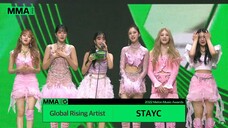 "StayC" won Melon Music Awards 2022 - Global Rising Artist