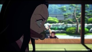 Demon Slayer - Nezuko Refuse to Take Human Blood (Eng Sub & Dub)