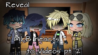 ~°•.MLB cast reacts to Videos.•°~ (AMV, Edits, and tiktok)||REVEAL||Sad||Adrienette||