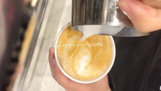 Cafe Vlog | Những ly latte xink xẻo #cafevlog #chill #life