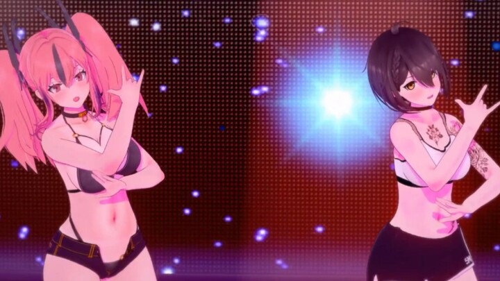 [MMD] AzurLane บัลติมอร์ & Bremerton "roki"