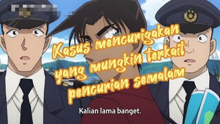 kasus baru yang di curigai berhubungan dengan pencurian semalam