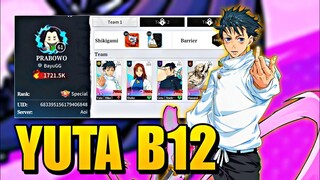 NGERI CP 1700K !! REVIEW AKUN TOP RANKING 1 SERVER AoI DPS YUTA B12 - JUJUTSU SORCERER