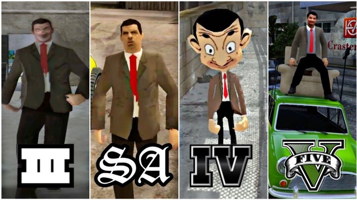 Evolution of Mr. Bean GTA Games...