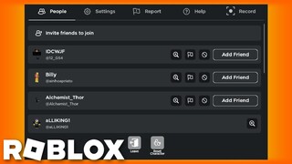 The New Roblox Menu