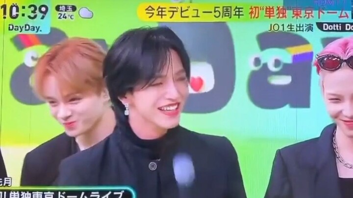 JO1 SHOSEI SAID TOKYO DOME IS BIG