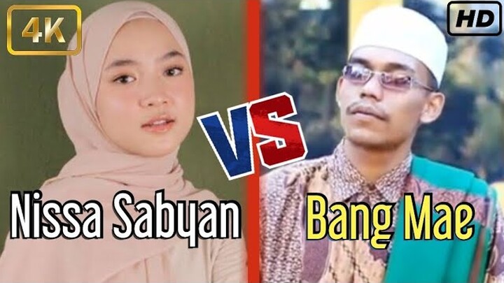🔵  BANG MA'E BISA-BISANYA VC-AN SAMA NISSA SABYAN wkwkwkwkwkwk