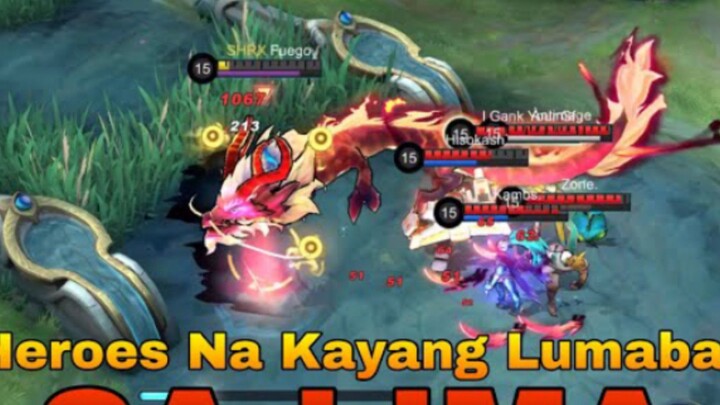Heroes Na Kayang Makipag Sabayan Sa Lima | MOBILE LEGENDS |