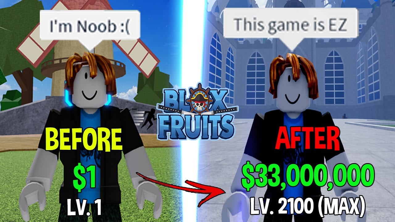 NOOB To PRO With SHADOW FRUIT (Level 1 to Level 700) In Blox