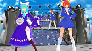 【mmd di gi charat】リンナ・キャラット＆ミ・ケ・キャラットでdaybreak frontline