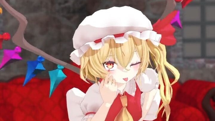 【Touhou MMD】Flan-chan making faces