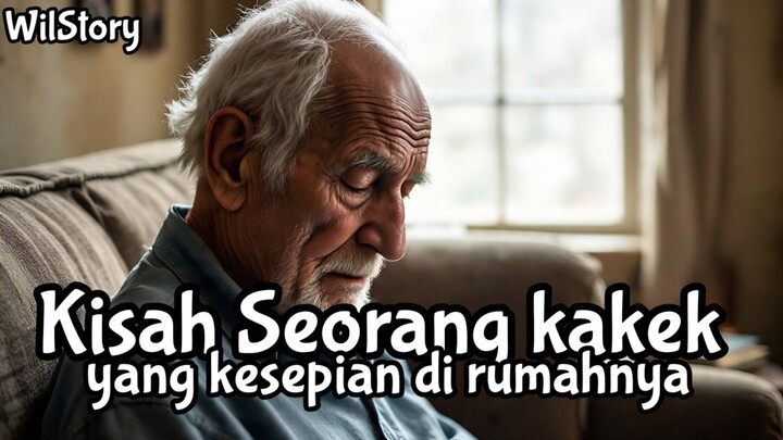 Kisah Seorang kakek yang kesepian Di Rumahnya|AI storytelling|