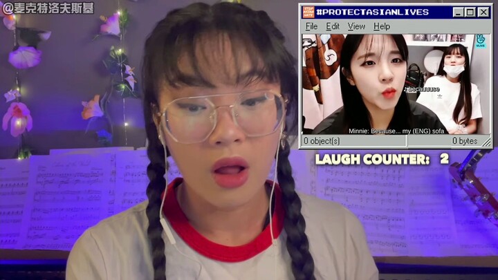 [Chinese Subtitles] Chinese-American Sister Allison Can’t Stop Laughing at YUQI & MINNIE Sharing The