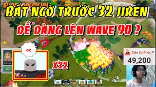 Bất Ngờ Trước Sức Mạnh Của 32 Jiren Dễ Dàng Đạt Wave 90 ? | ALL STAR TOWER DEFENSE