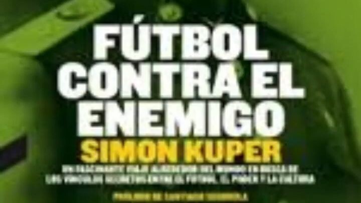 futbol contra el enemigo...