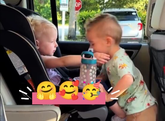 شوفته وصار قلبي دافئ...