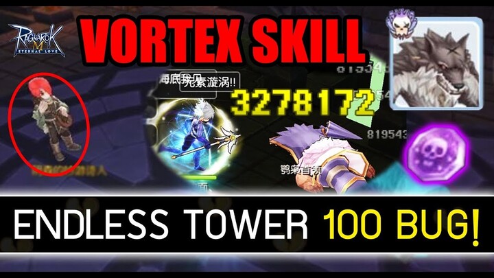 Vortex Warlock , Endless Tower  Bug!  (ฺDouble side portal)  ET Death boss | Ragnarok M