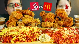 JOLLIBEE VS MCDONALD'S | ALIN ANG MAS MASARAP @BIOCO food trip